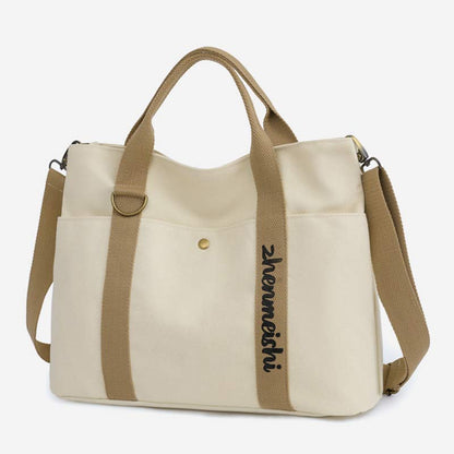 Reusable Water - Resistant Canvas Tote Bag – Versatile Crossbody Shoulder Bag - VOTVO