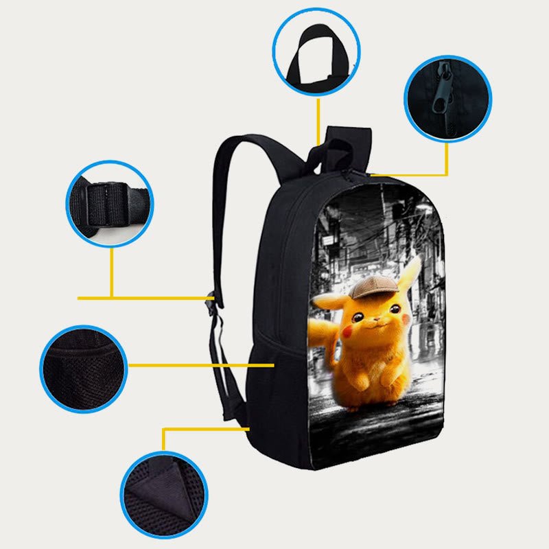 Backpack for Halloween Party – Pumpkin Pattern Nylon Festival Daypack - VOTVO