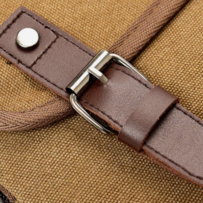 Retro Canvas Messenger Bag for Men – Crossbody Shoulder Bag for Business & Travel - VOTVO