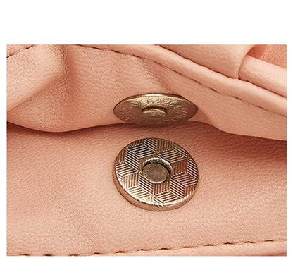 Borsa a mano in morbida pelle PU con motivo a nuvola – Borsa hobo con manico superiore da donna