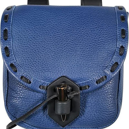 Renaissance Belt Pouch Holster - EDC Leather Waist Bag Cosplay Coin Purse - VOTVO