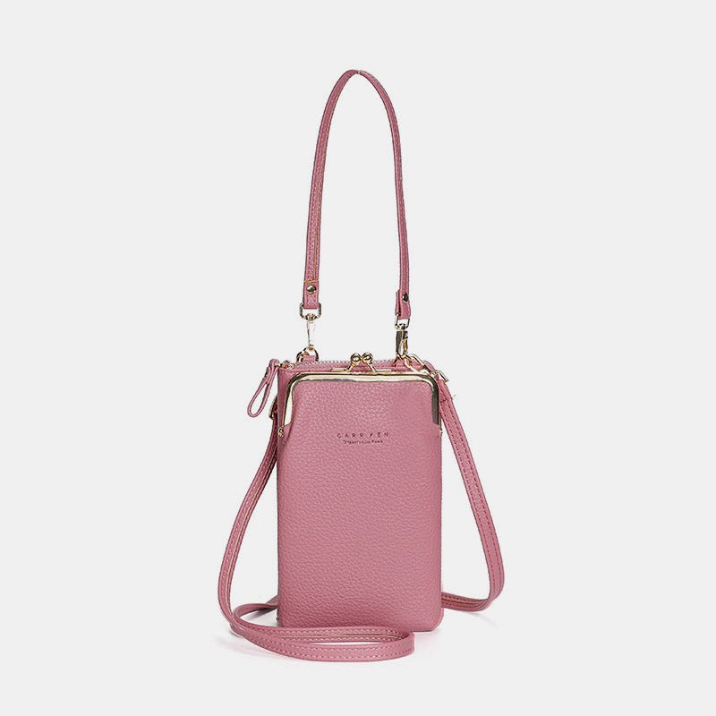 Multifunctional Kiss - Lock Crossbody Phone Bag - VOTVO