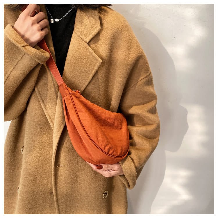 Nylon Dumpling Crossbody Bag for Women – Stylish Shopping Shoulder Bag - VOTVO