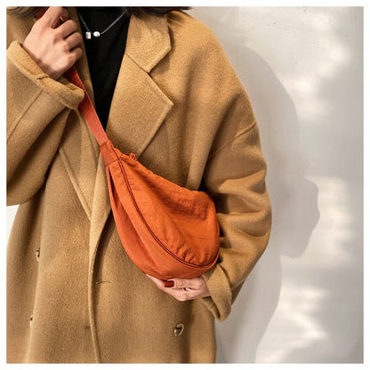Nylon Dumpling Crossbody Bag for Women – Stylish Shopping Shoulder Bag - VOTVO