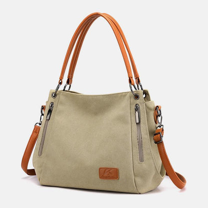 Large Capacity Casual Canvas Crossbody Bag for Women – Stylish & Practical - VOTVO