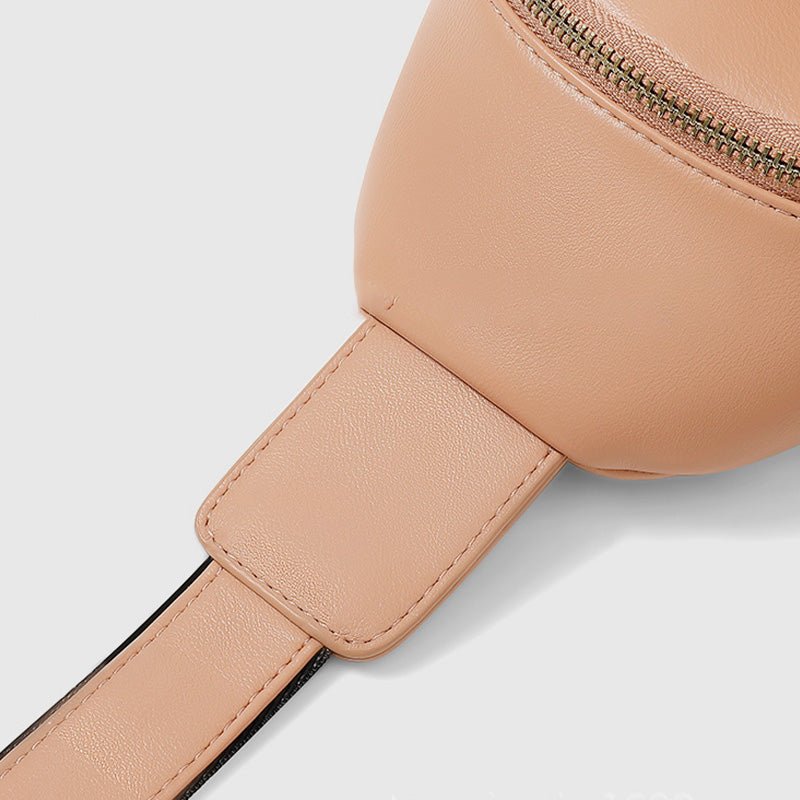 Sling Backpack Chest Bag for Women Small Leather Crossbody Bag - VOTVO