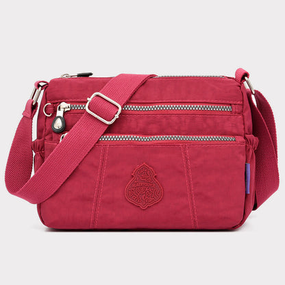 Urban Casual Crossbody Bag for Women – Lightweight Nylon Cloth Mother Bag
