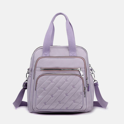Multifunctional Lightweight Embossing Handbag – Crossbody & Backpack - VOTVO