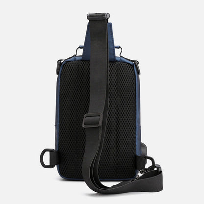 Pratica borsa a tracolla da uomo – Borsa da viaggio impermeabile