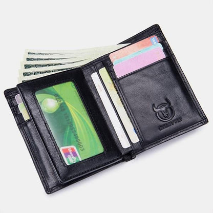 RFID Protection GenuineLeather Multi - Slot Wallet - VOTVO
