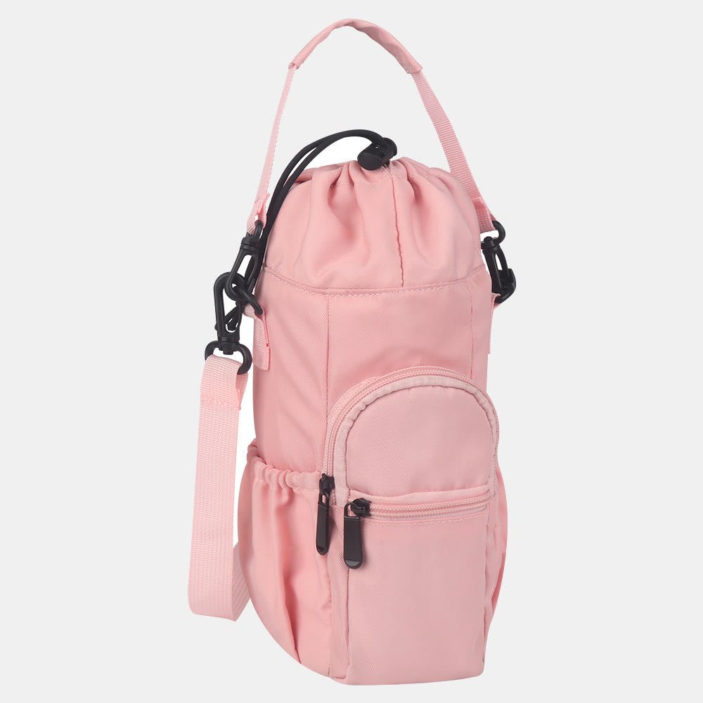 Water Bottle Carrying Case for Outing Sports – Crossbody Canvas Bag - VOTVO