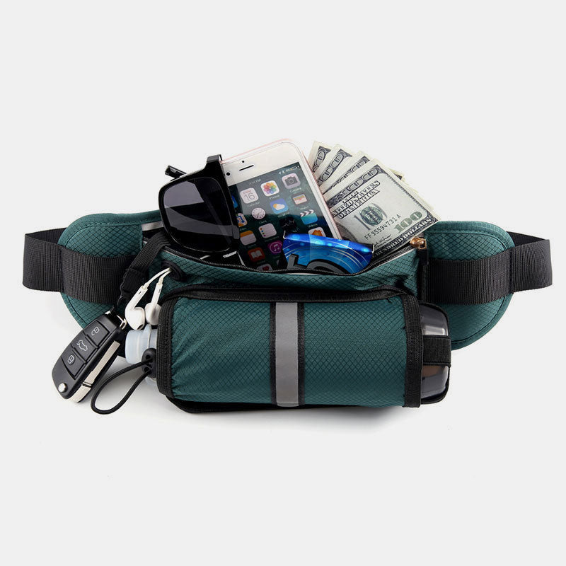 Outdoor Sports Waterproof Lightweight Waist Bag – Adjustable Belt Bag for Hiking & Fitness