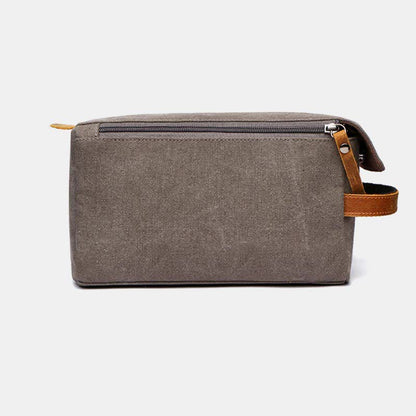 Borsa per il trucco in tela retrò – Borsa da viaggio per donne e uomini