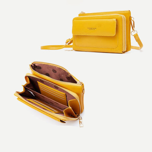Small Crossbody Cell Phone Bag Wallet Clutch with Card Slots for Women