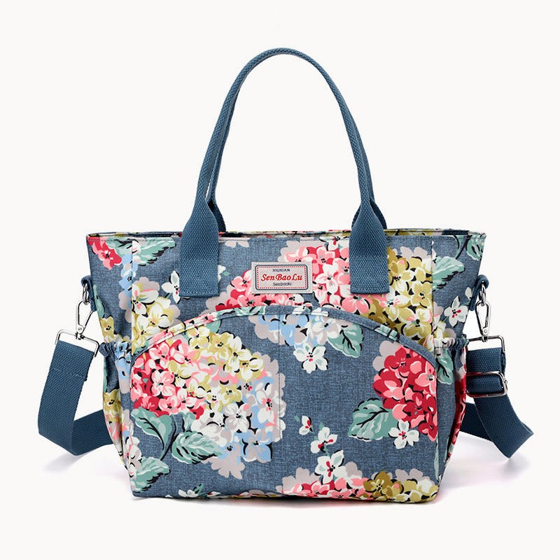 Top-Handle Bag for Women – Ethnic Flower Style Crossbody Handbag, Versatile & Stylish