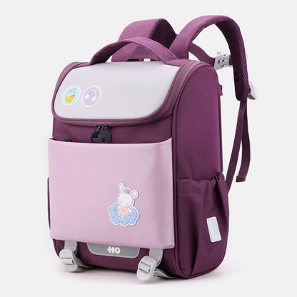 All-In-One Lightweight Reflective Backpack for Students - Durable Primary School Bag