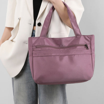 Simple Casual Nylon Tote Bag for Women – Everyday Shopping Handbag
