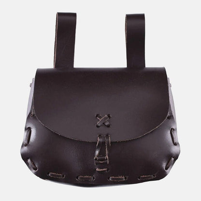 Medieval Leather Bag Pouch – Portable Coin Purse Belt Holster Waist Bag - VOTVO