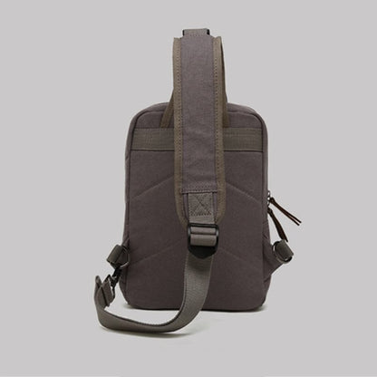 Sling Bag for Men - Retro Canvas Crossbody Fanny Pack Backpack