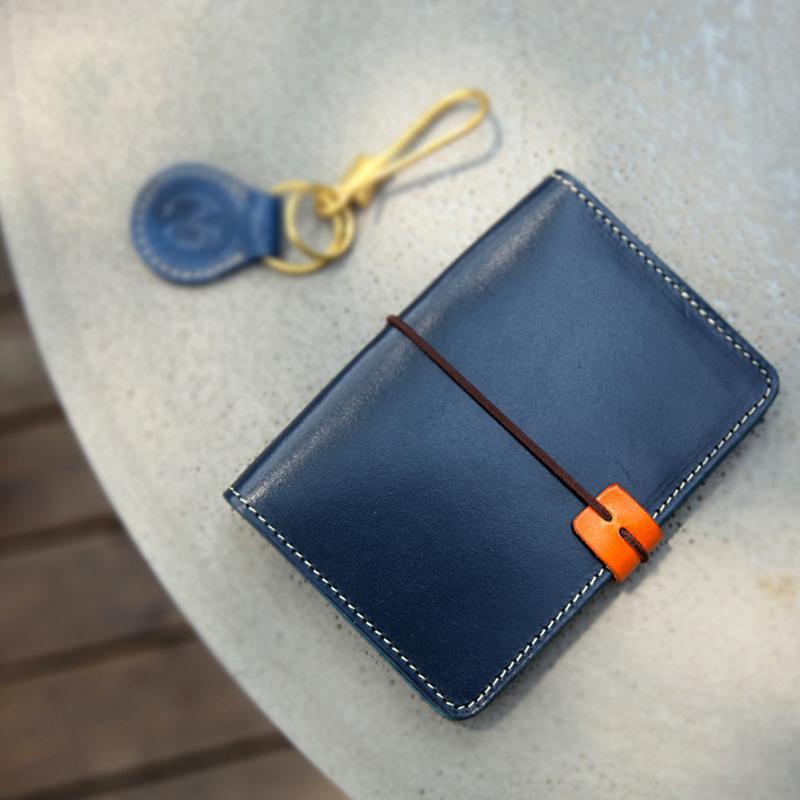 Real Leather Multifunctional Vintage Passport Holder & Card Case