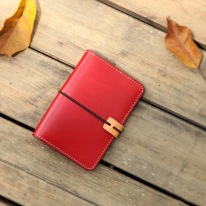 Real Leather Multifunctional Vintage Passport Holder & Card Case