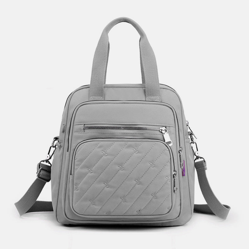 Multifunctional Lightweight Embossing Handbag – Crossbody & Backpack - VOTVO