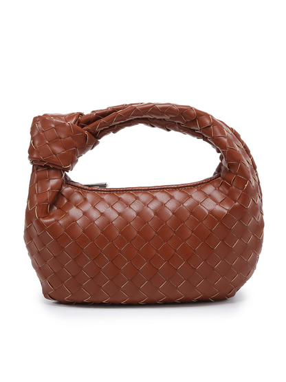 Mini Leather Knot Bag – Elegant Daily Handbag