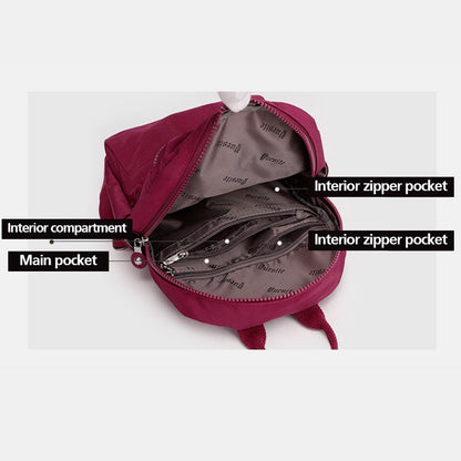 Multifunctional Waterproof Casual Sling Bag Backpack for Women