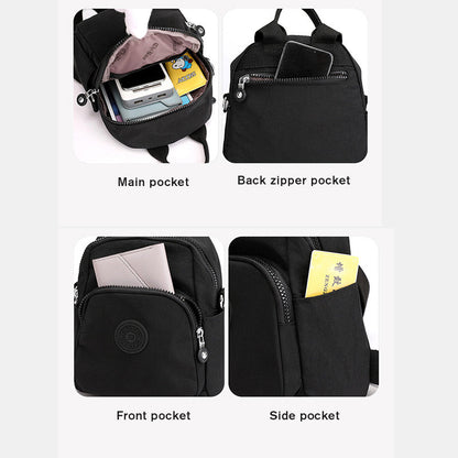 Multifunctional Waterproof Backpack & Shoulder Bag – Large Capacity Simply Small Design