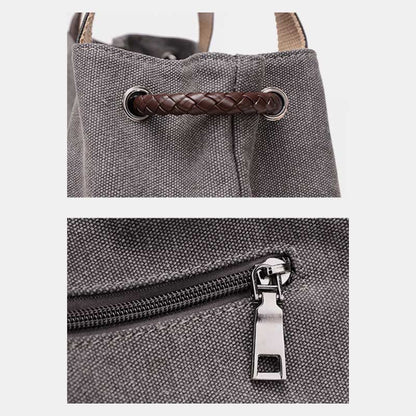Shoulder Bag for Women – Casual Large Capacity Printed Canvas Shopping Handbag