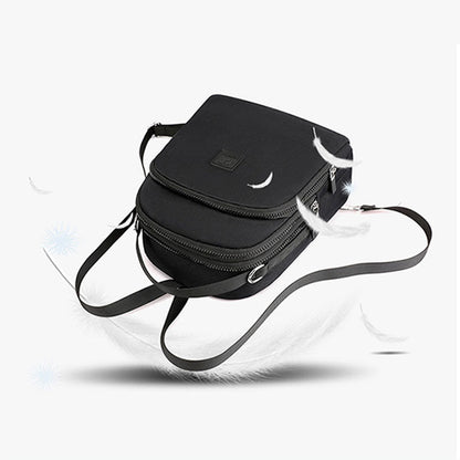 2-in-1 Waterproof Lightweight Casual Backpack Shoulder Bag for Women