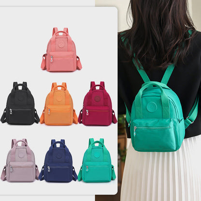 Pure Color Large Capacity Backpack for Women | Leisure Travel & Daily Use