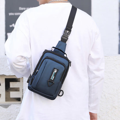 Pratica borsa a tracolla da uomo – Borsa da viaggio impermeabile
