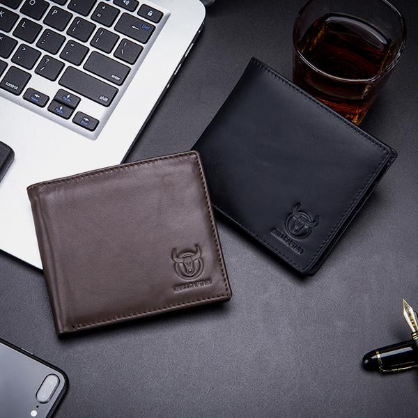 RFID Protection GenuineLeather Multi - Slot Wallet - VOTVO