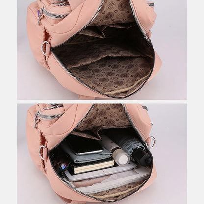 Multifunctional Lightweight Embossing Handbag – Crossbody & Backpack - VOTVO