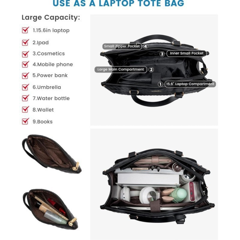 Premium 3-in-1 Versatile Handbag