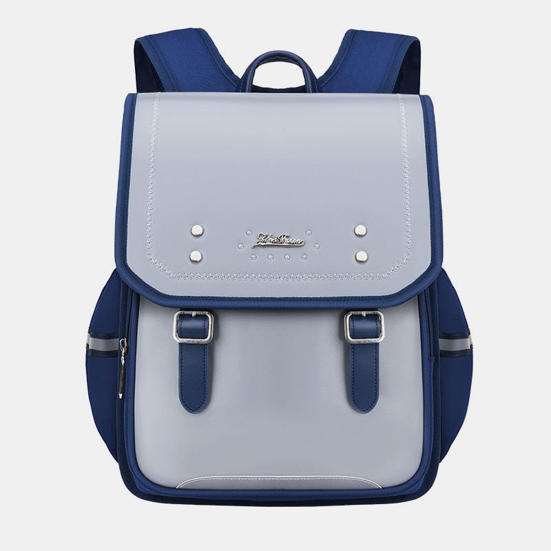 Reflective Girls & Boys School Backpack – Waterproof Faux Leather Kids Bookbag - VOTVO