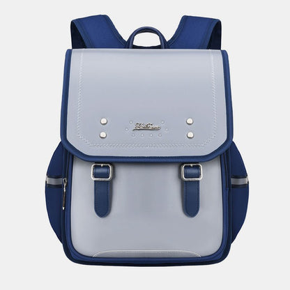 Reflective Girls & Boys School Backpack – Waterproof Faux Leather Kids Bookbag - VOTVO