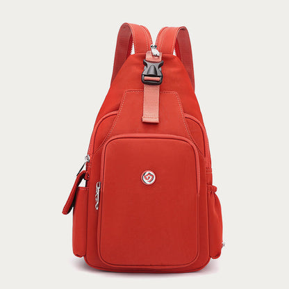 Multifunctional Sling Backpack for Women – Waterproof Nylon Crossbody Bag with Adjustable Strap for Daily Use