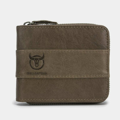 RFID Antimagnetic Vintage Genuine Leather Wallet - VOTVO