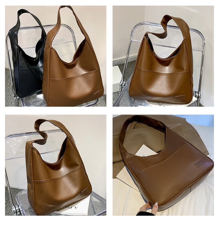 Simple leather tote bag👜 - VOTVO