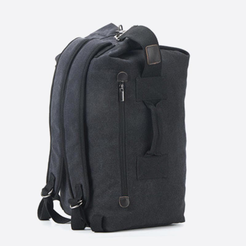 Men’s Large Capacity Canvas Backpack for Sports & Travel