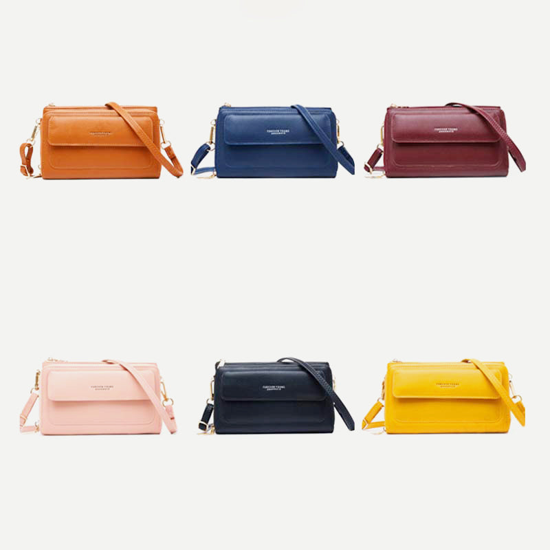 Small Crossbody Cell Phone Bag Wallet Clutch with Card Slots for Women