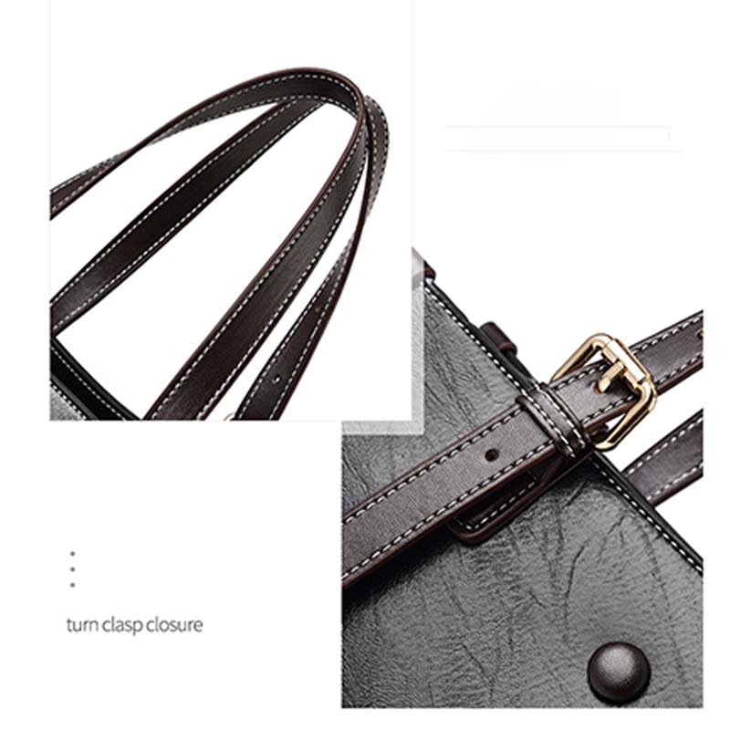 PU Handbag Crossbody Bag for Women – Multi - compartment Tote Shoulder Bag Purse - VOTVO