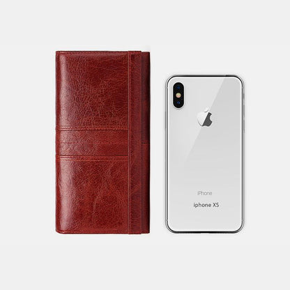 RFID Blocking Anti-theft Genuine Leather Wallet | Stylish & Secure
