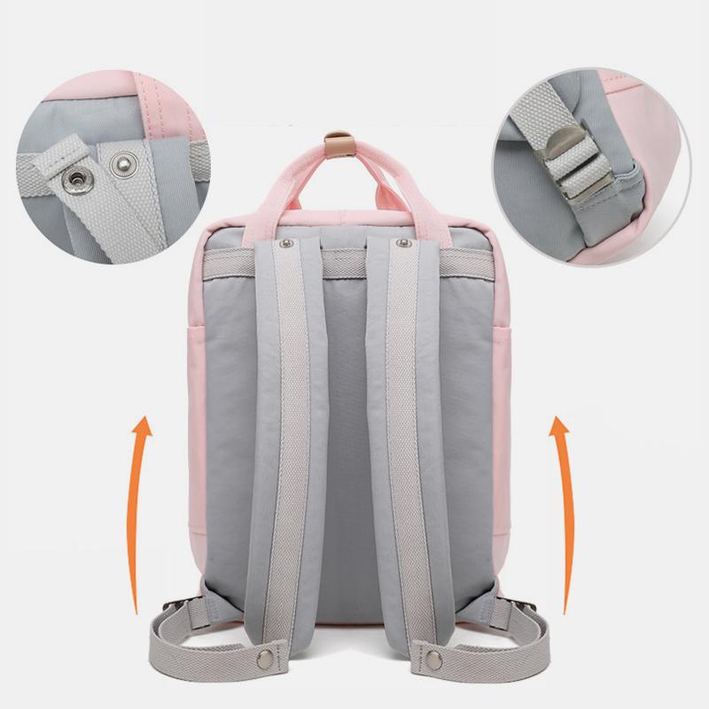 Large Capacity Vintage Laptop Backpack for Women – Multi - Pocket, Stylish & Durable for School & Travel - VOTVO