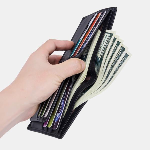 RFID Protection GenuineLeather Multi - Slot Wallet - VOTVO
