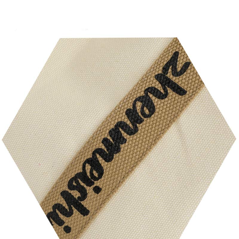 Reusable Canvas Tote Bag – Water-Resistant Crossbody Shoulder Bag
